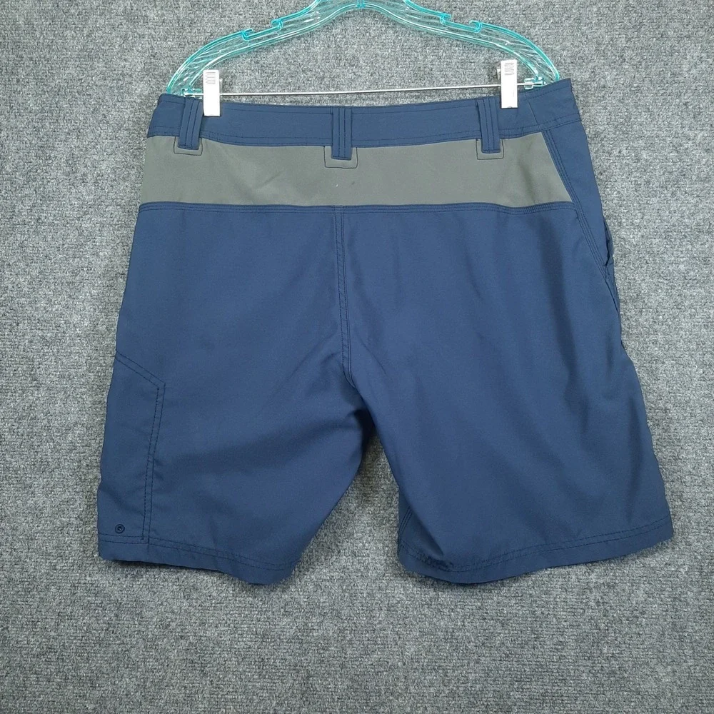 The North Face Hiking Shorts CEZ8 34 Navy Blue Mens Outdoor Gorpcore Drawstring